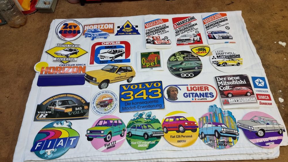 Werbe Stickers Auto (Gebraucht) in Salavaux für CHF 25 – mit Lieferung ...
