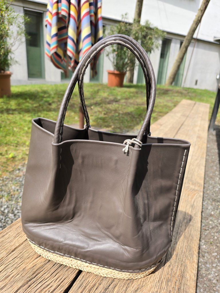 Sacs femmes: Korb: Korbtasche Leder taupe-ANGEBOT – Neuf (Voir description) à Romanshorn par Rachacha 1