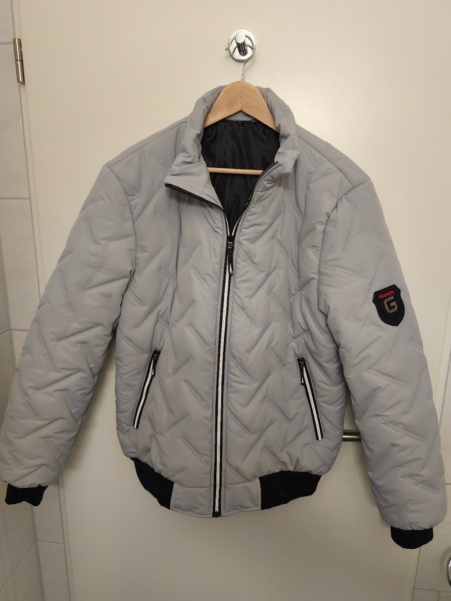 Giacche: Bomberjacke Herren XL grau NEU – Nuovo (secondo la descrizione) da Niederrohrdorf venduto da pwNRD 3