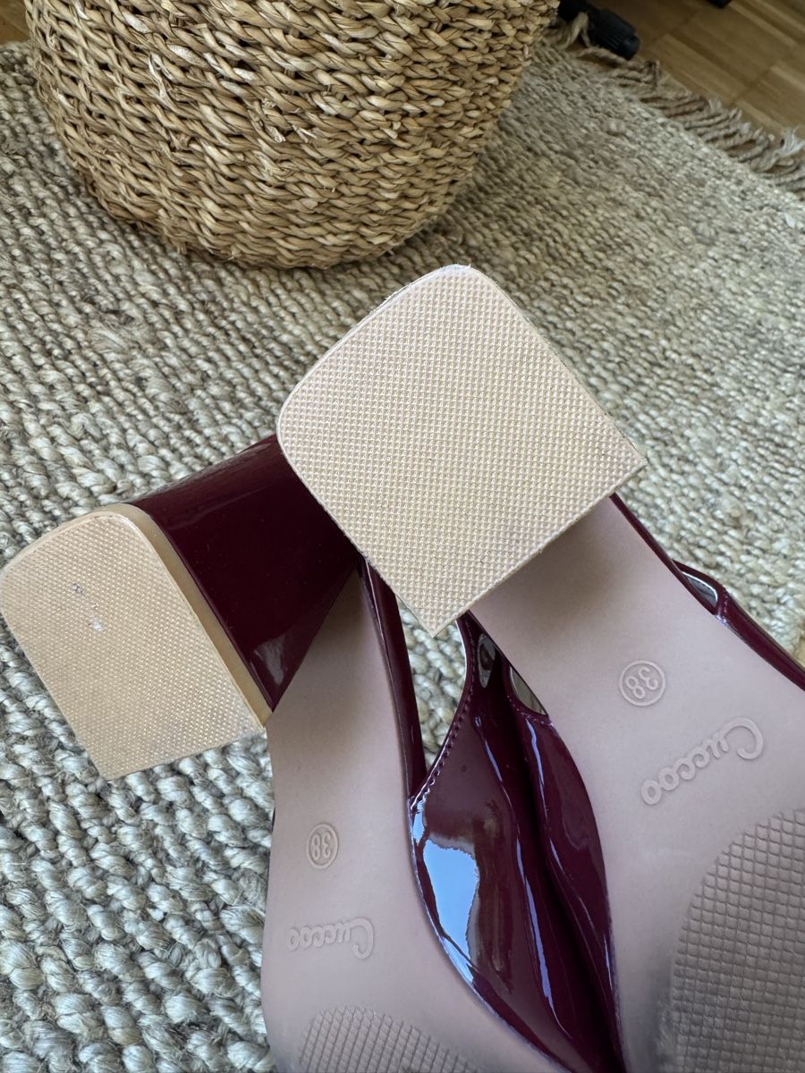 Damenschuhe: Pumps Lackleder bordeaux Grösse 38  – Neu (gemäss Beschreibung) aus Zürich von Superbrom2000 4