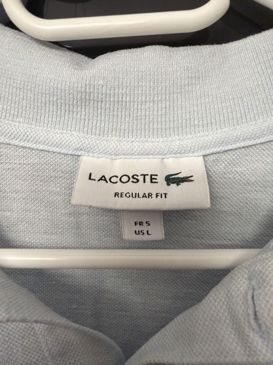 Lacoste Magliette Polo: Lacoste Polohemd hellblau Grösse L – Usato da Meilen venduto da inanilus93 2