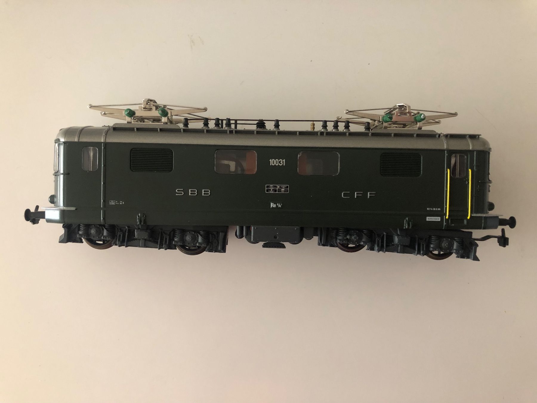 Hag Modellini di ferrovie: Hag Lok 221 wie neu – Usato da Ostermundigen venduto da Garmin03 6