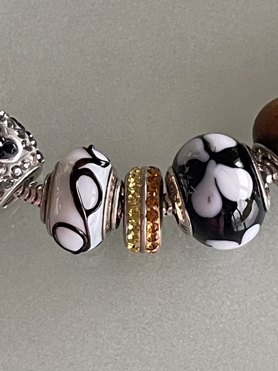 Bracciali & Braccialetti: Bracelet Charms Amore & Baci Argent 925 – Nuovo (secondo la descrizione) da Vuadens venduto da Nina11 1