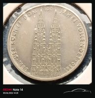 DEUTSCHLAND - BRD - 1980 - 5 MARK - 100 JAHRE KEOLNER DOM
