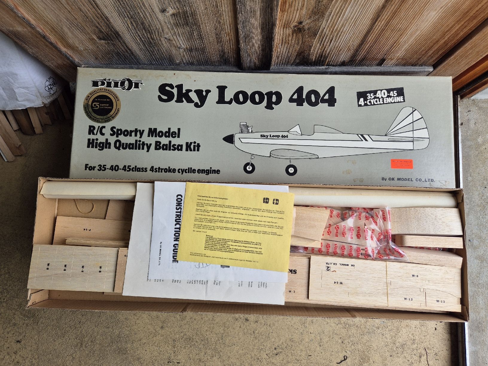 Modellismo RC: Sky Loop 404 von Pilot/ OK Modell – Nuovo (secondo la descrizione) da Wattenwil venduto da hps_z6w9 1