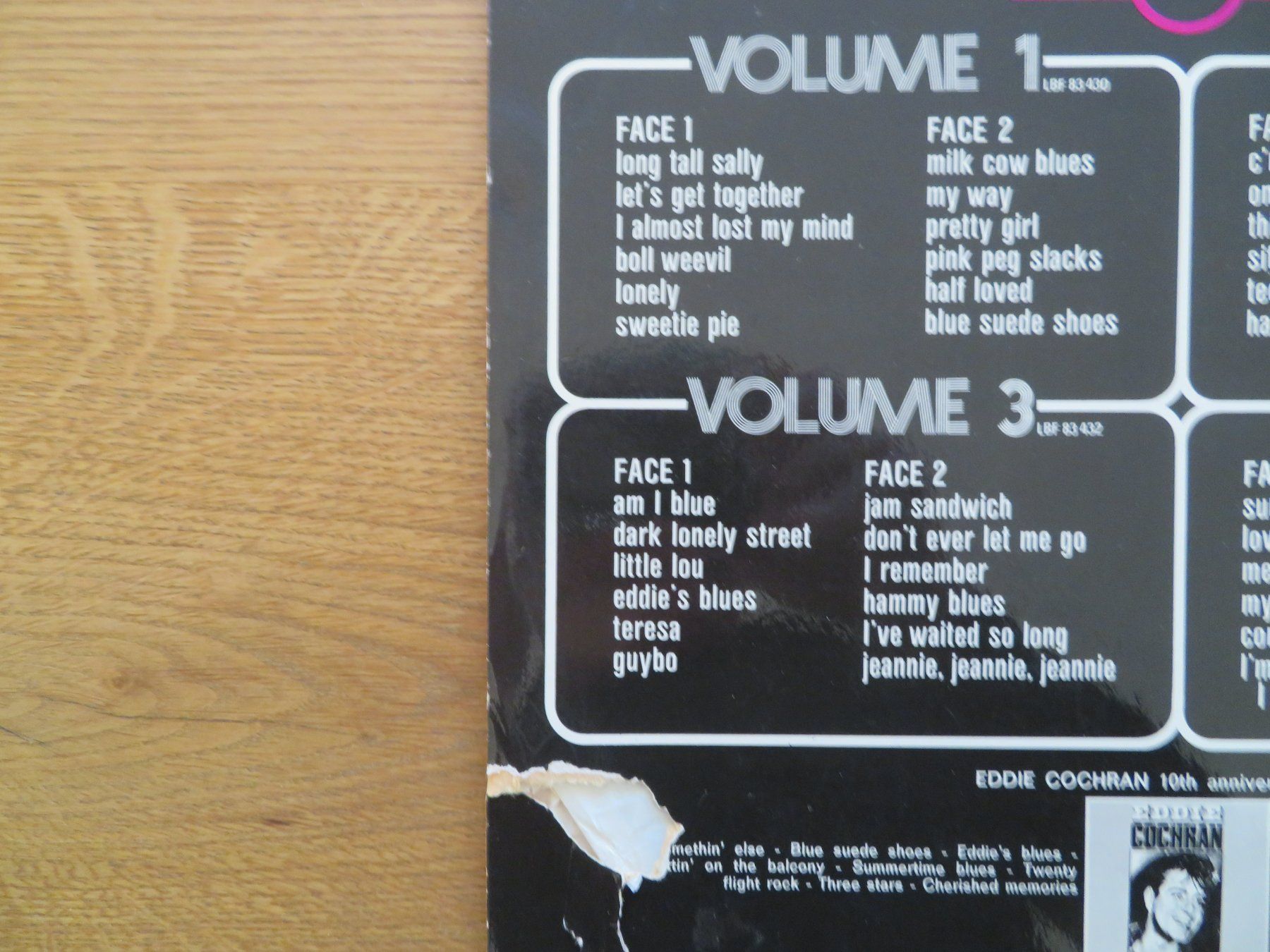 Dischi in vinile: EDDIE COCHRAN STORY VOL3 – Usato da Zürich venduto da max_cp5f 1