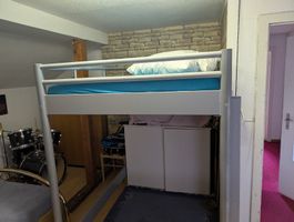 Kinderhoch Bett inkl. Matratze