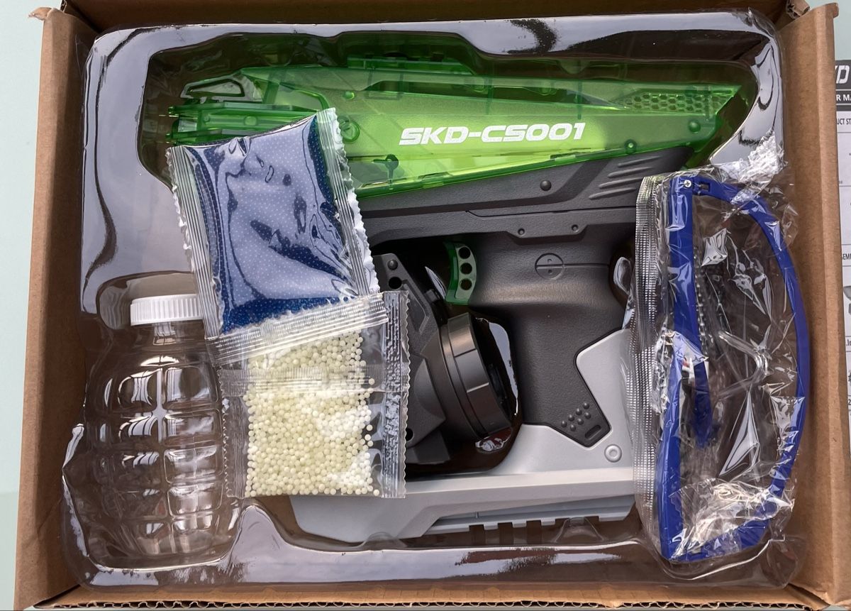 Giocattoli: SKD blaster vert bille phosphorescente gel ball – Nuovo e nell'imballaggio originale da Les Brenets venduto da serialdrink 1