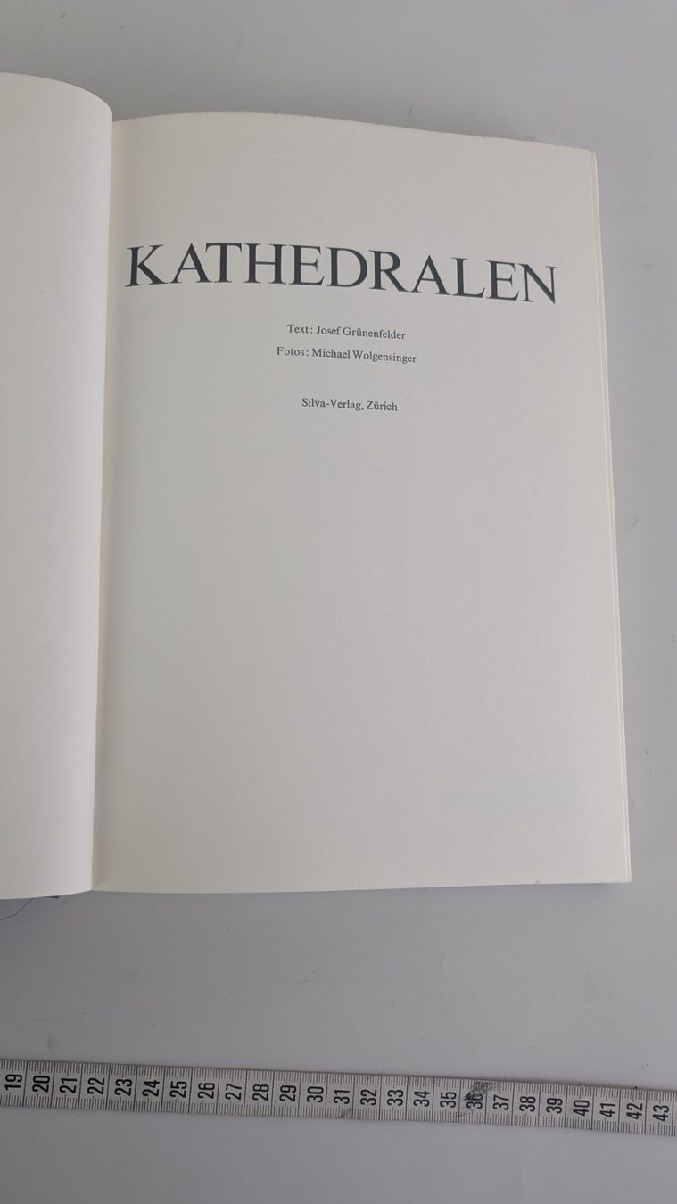 Libri: Kathedralen – Silva 1973 – Usato da Zürich venduto da axolottchen 3