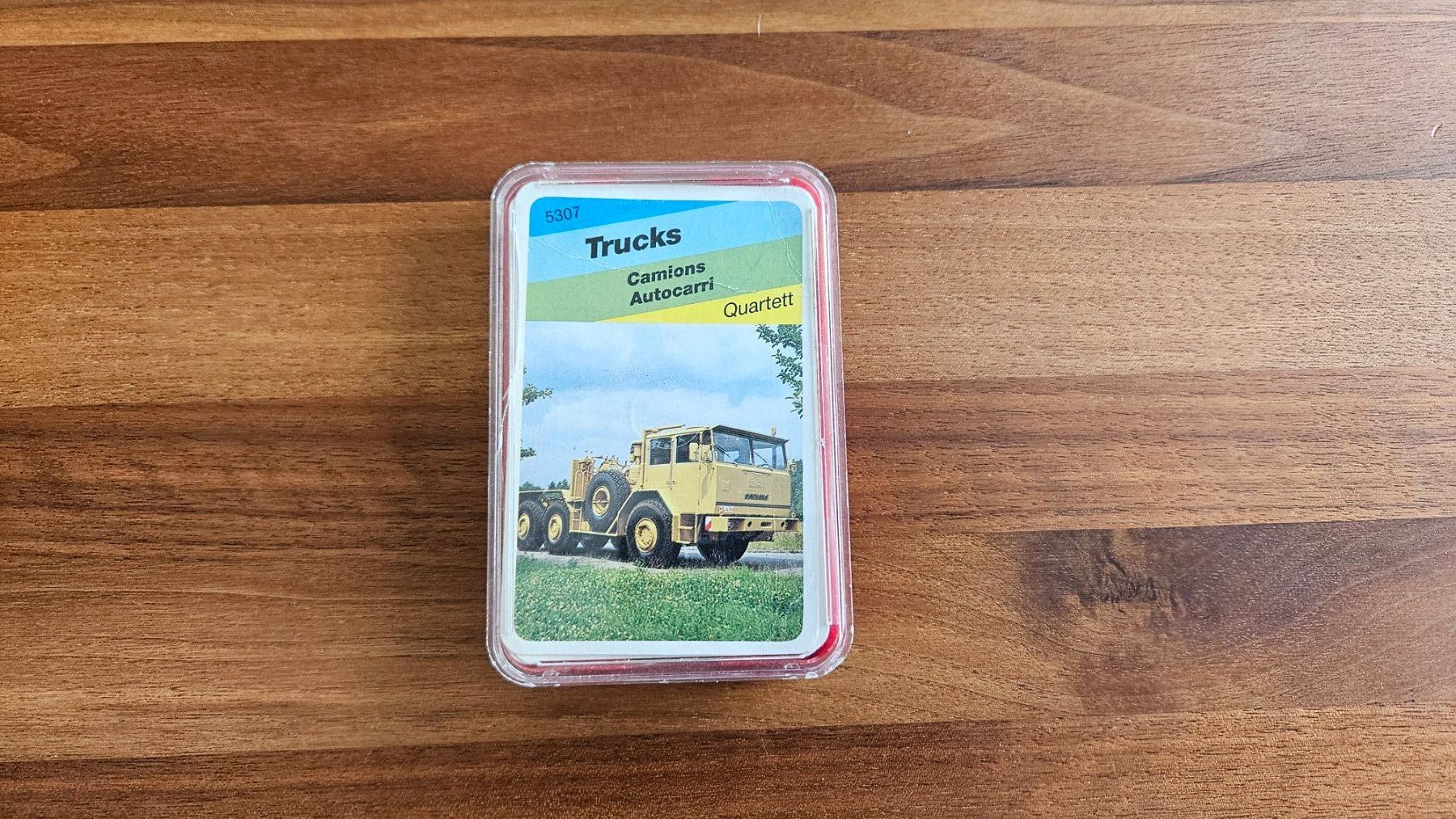 Giochi: Trucks Quartett / Auto-Quartett, komplett – Usato da Untervaz venduto da FullFlap777