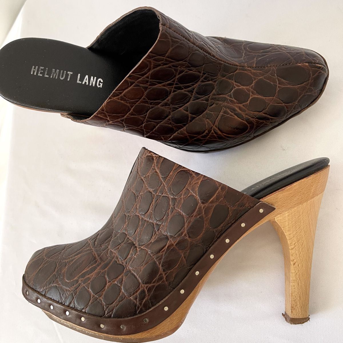 Helmut Lang Scarpe da donna: HELMUT LANG Mules Archive 2005 – Usato da Emmen venduto da Nightingale_2022 1