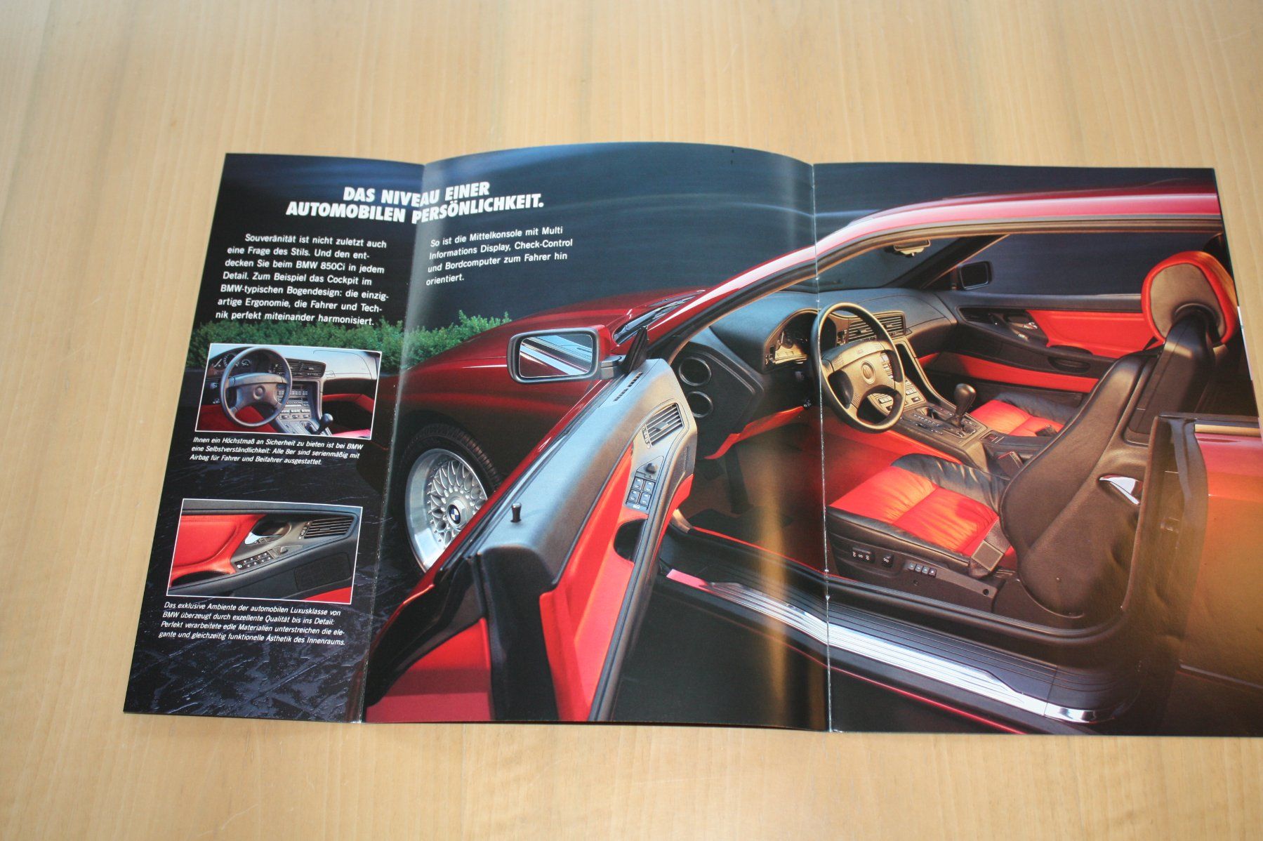 BMW Documenti: BMW 850 Ci Prospekt 1992 – Usato da Wikon venduto da erwin400 1