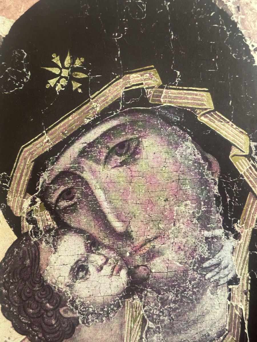 Dipinti: Ikone -Kunstdruck Maria mit Kind 39x30cm – Usato da Nebikon venduto da Vanessa2003 2