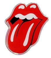 Zunge 3D Aufkleber 60mm Rolling Stones (Art. 14026)