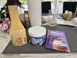 More nutrition crunchy vanilla chocolate balls/truffle mayo 