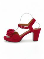 Chie Mihara Blossom Sandale mit Absatz EU 38.5 Rot