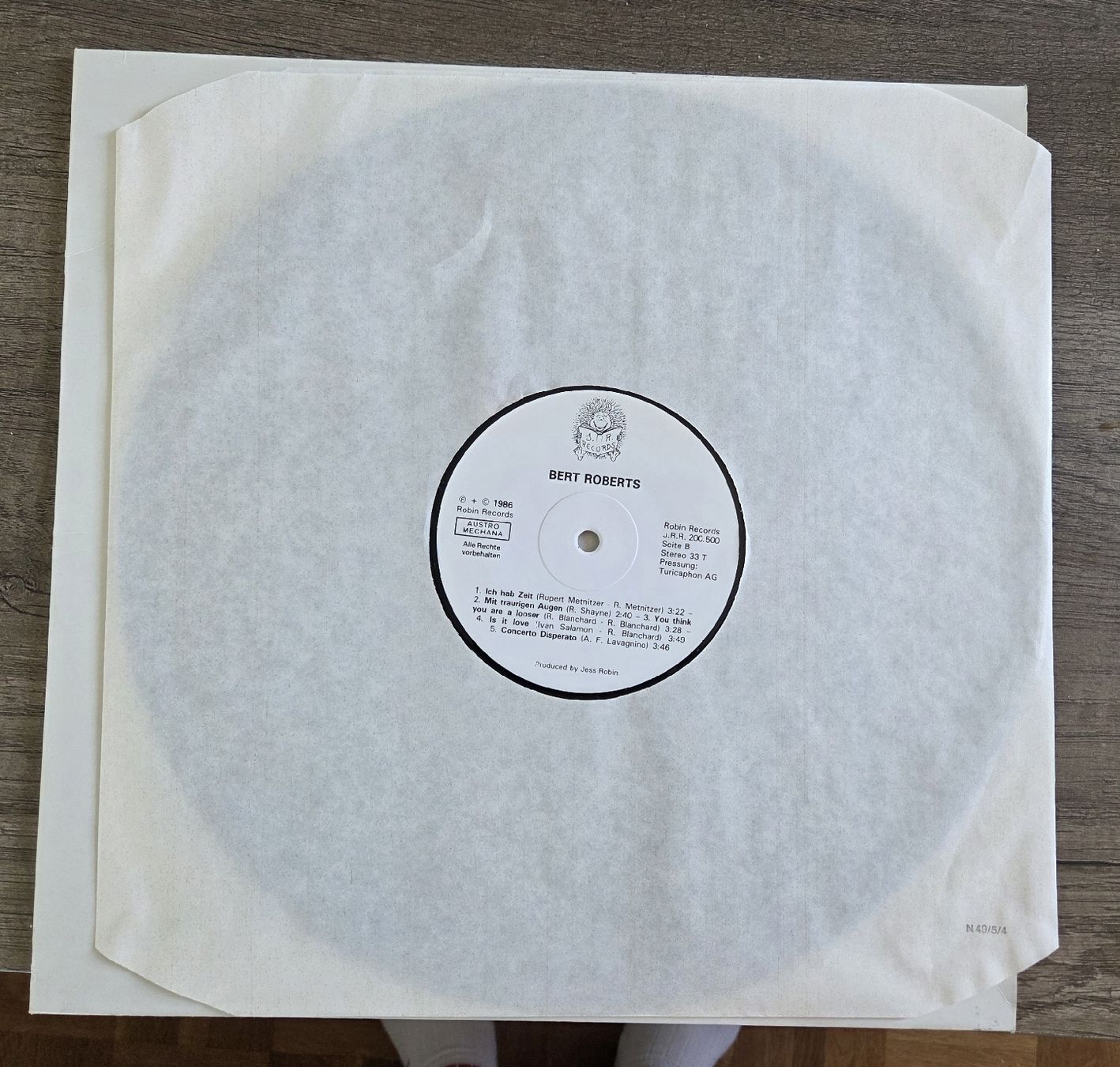Dischi in vinile: Bert Roberts - Gefahr - Seltene Schweizer Vinyl LP! – Nuovo (secondo la descrizione) da Windisch venduto da jen_7tqz 1
