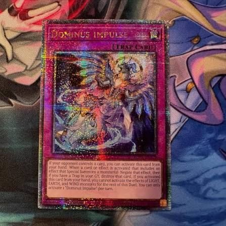 Yugioh Carte collezionabili: Yu-Gi-Oh! Dominus Impulse QCRS ROTA – Usato da Schlieren venduto da davejuveboy429