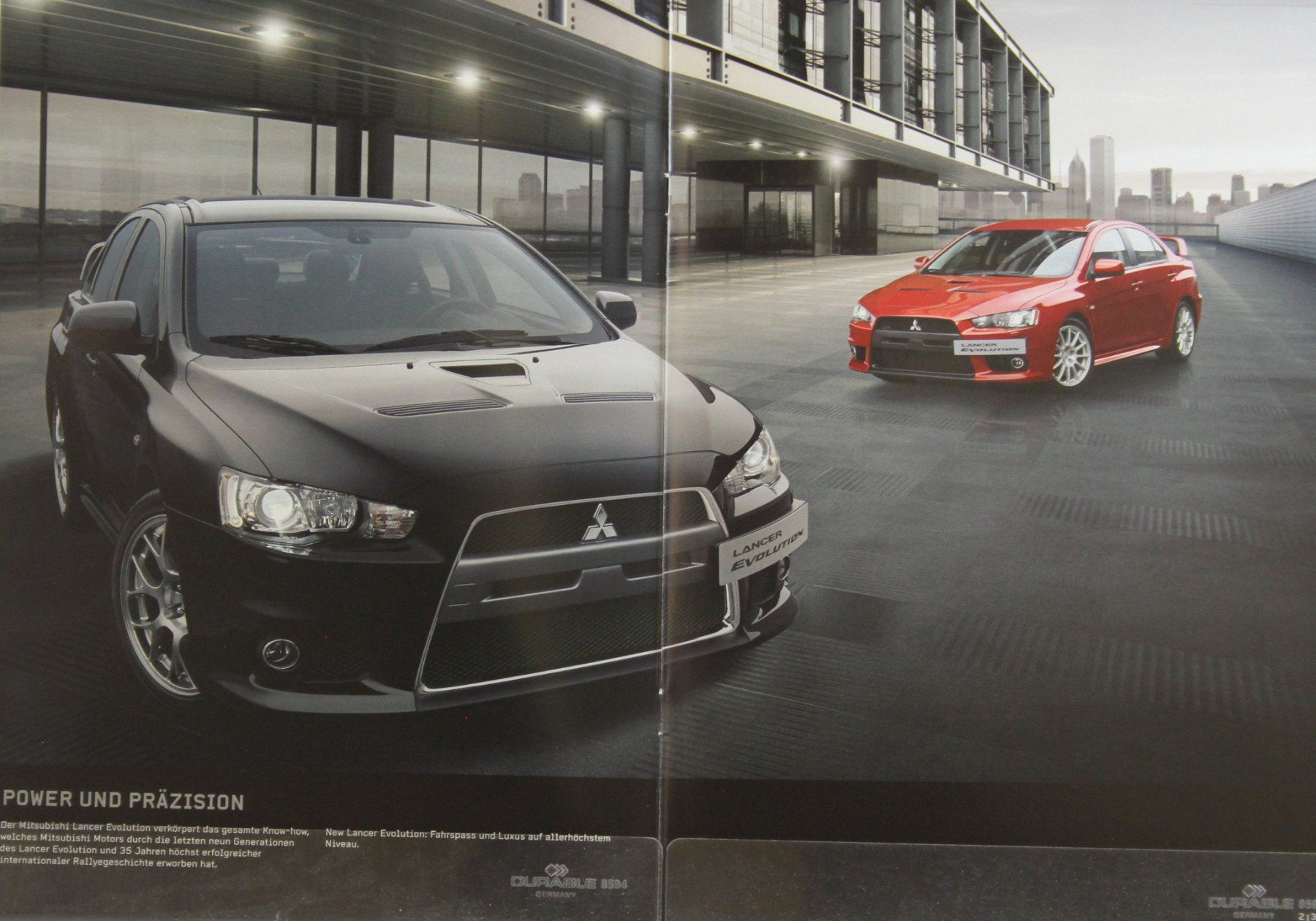 Mitsubishi Dokumente: PROSPEKT | MITSUBISHI LANCER EVOLUTION - X | AB 08.2010 – Gebraucht aus Unterägeri von GIGOLOLIT 1