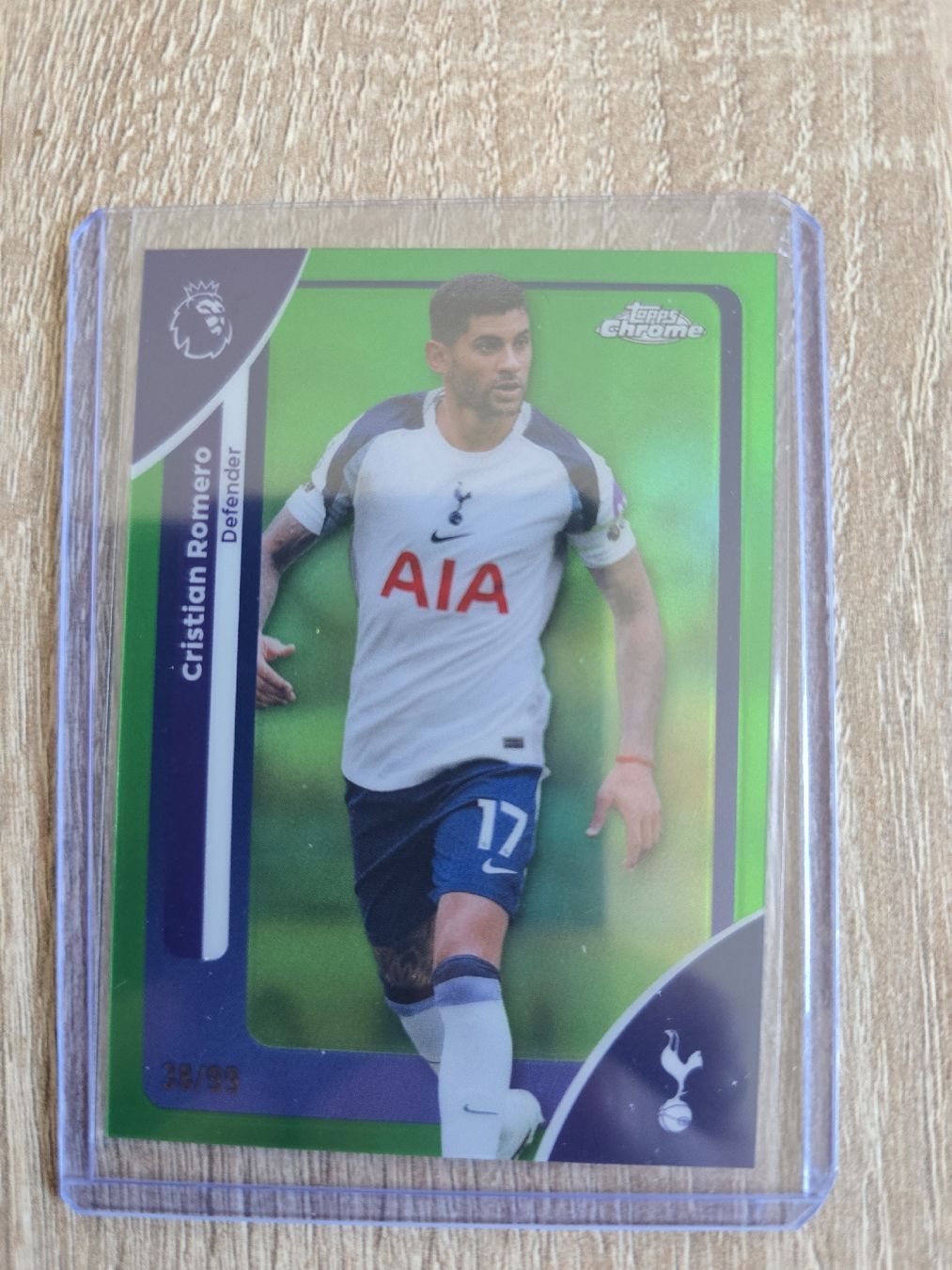 Topps Carte collezionabili: Topps Chrome Cristian Romero /99 Tottenham – Nuovo (secondo la descrizione) da St. Gallen venduto da SaintCity