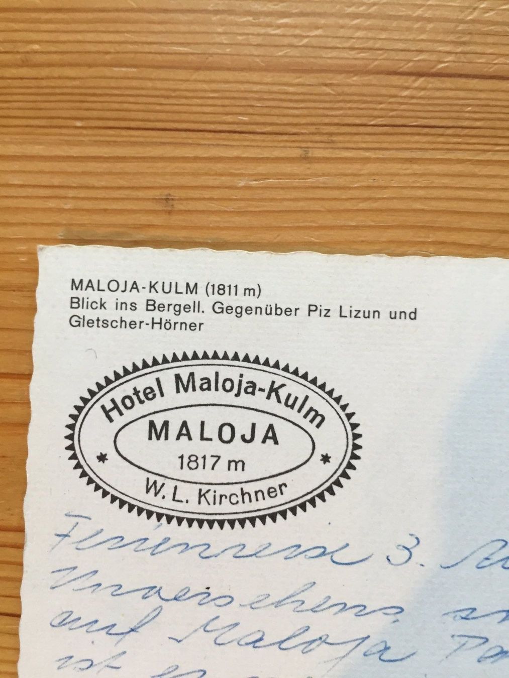 Ansichtskarten: Maloja Hotel - AK 1966 – Gebraucht aus Oberuzwil von Henri09 1