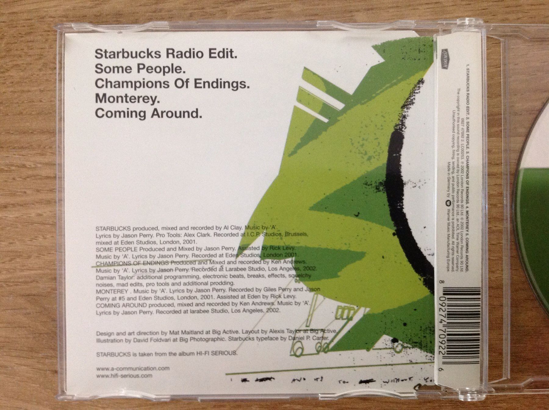 CD: A - Starbucks Single – Nuovo (secondo la descrizione) da Aigle venduto da St_anger 1