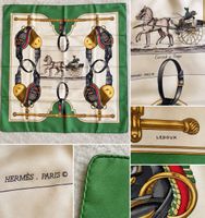 Carré Hermès vintage « Carrick à Pompe » – Philippe Ledoux