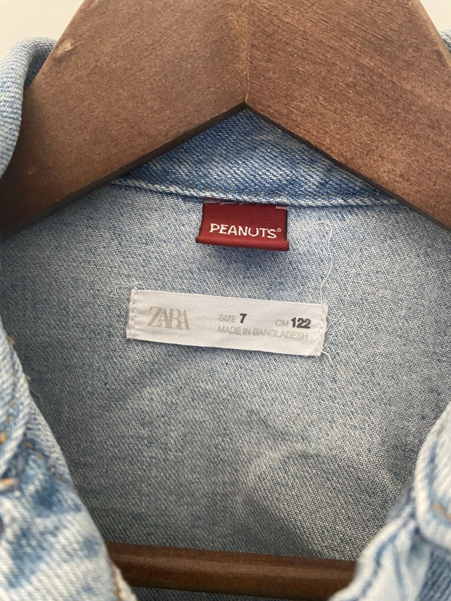 Zara Giacche & Cappotti: Zara Jeansjacke, Gr. 122, Peanuts Snoopy – Usato da Nänikon venduto da schtern 3