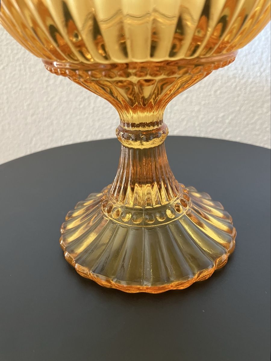 Iittala Ciotole: Vintage Iittala Mariskooli 155mm bernsteinfarbig – Usato da Stäfa venduto da ummroxana 2