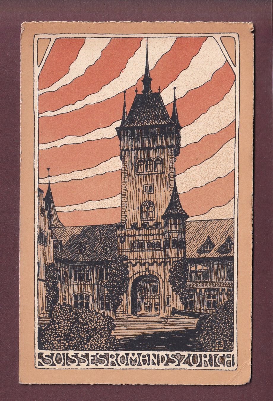 Cartoline postali: SUISSES ROMANDS ZÜRICH – Usato da Pully venduto da nicecards