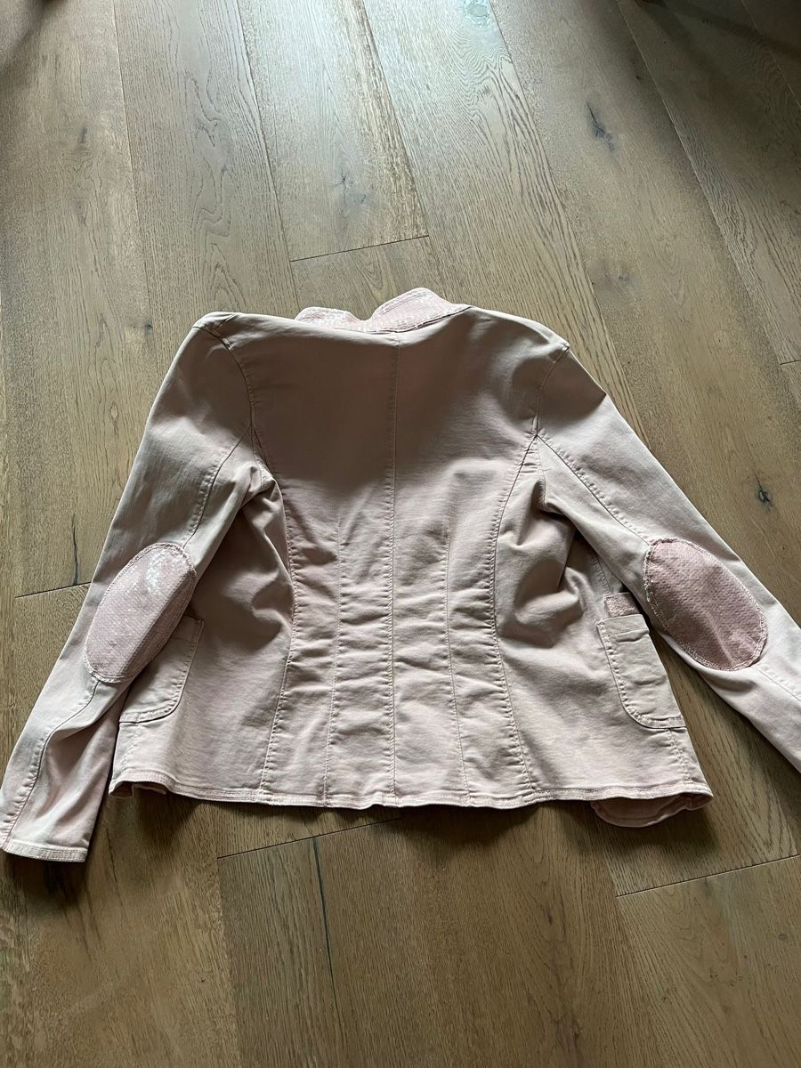 Giacche: Rosa Übergangsjacke mit Pailletten, Grösse M  – Usato da Lenzburg venduto da selabella