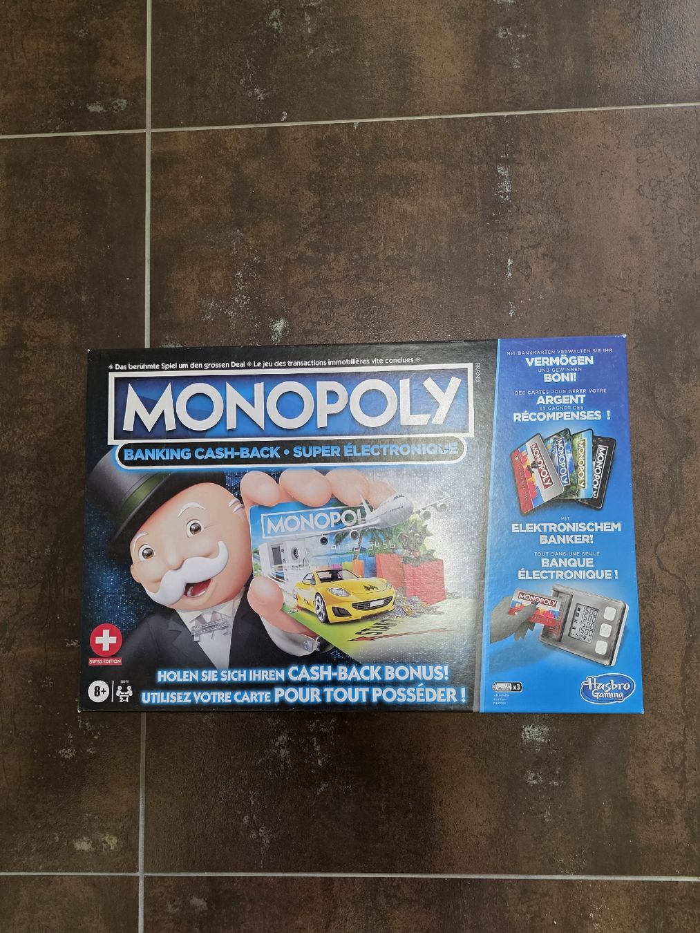 Hasbro Giochi: Monopoly Banking Cash Back Super Electronique – Usato da Felben-Wellhausen venduto da Darameo