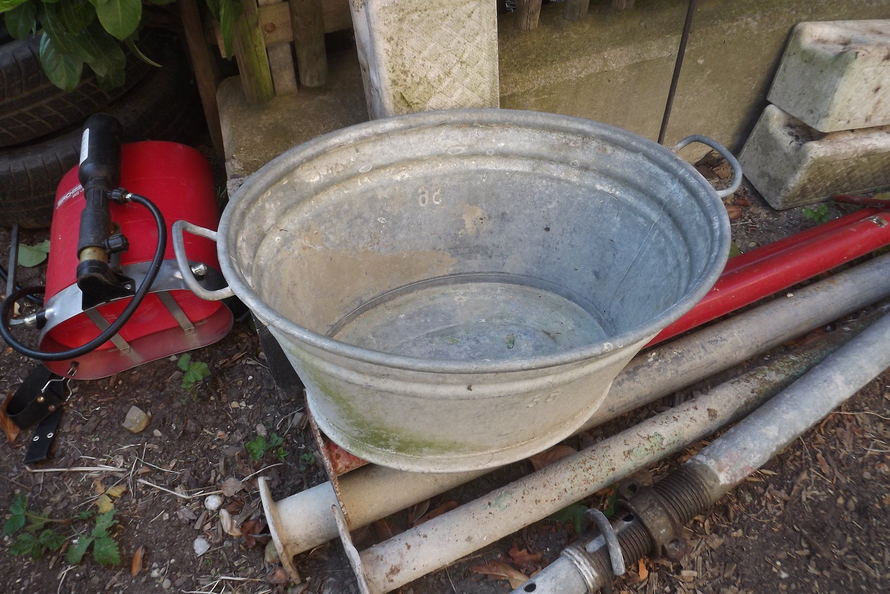 Altre Decorazioni per giardino: Vintage Zinkwanne – Usato da Hittnau venduto da Szekler