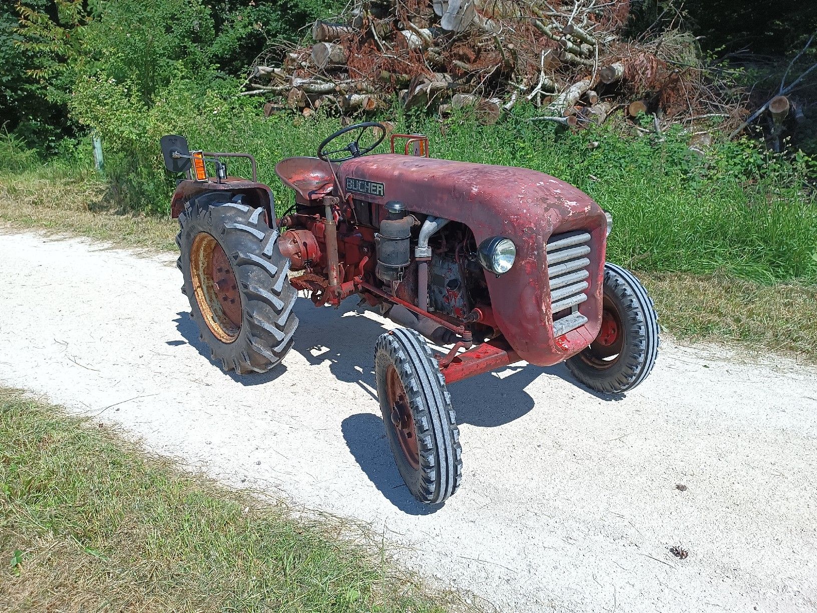 Bucher Tracteurs: Bucher D1800 – D'occasion à Grafenried par husqvarnatobi