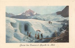 Chamonix-Mont-Blanc FR Glacier des Bossons Aiguille du Midi