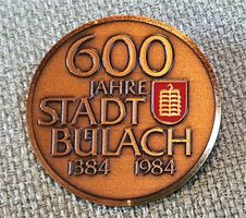 I598  600 Jahre Stadt Bülach 1384 - 1984