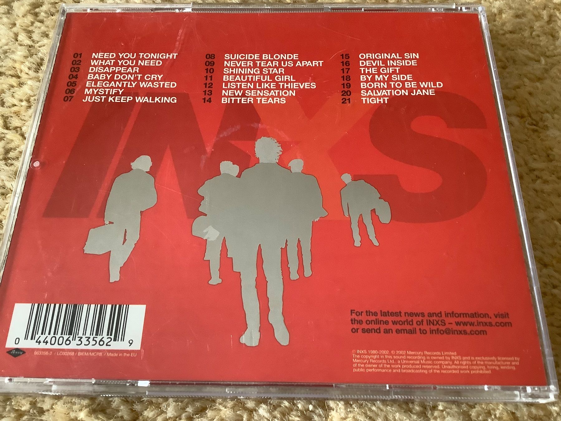 CD: INXS  * Definitiv – Usato da herzogenbuchsee venduto da HIFIANER 1