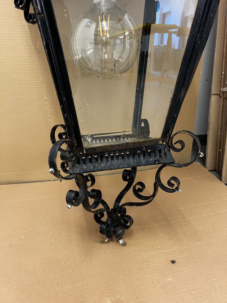 Lampade: Grosse Antike Gartenlaterne mit Ständer – Usato da Rorschacherberg venduto da SambaT1 3