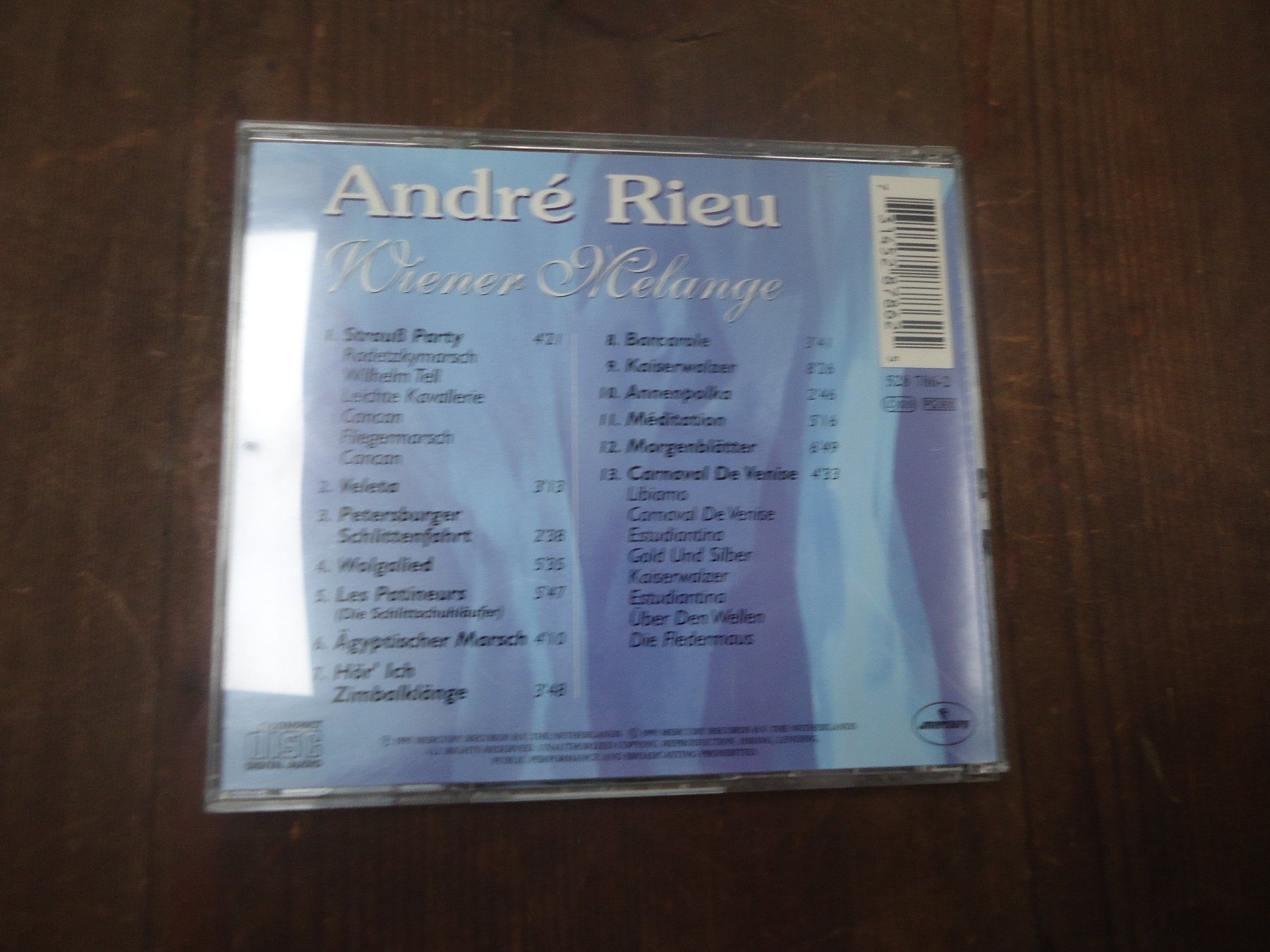 CD: André Rieu - Wiener Melange – Usato da Vessy venduto da mafabe 1