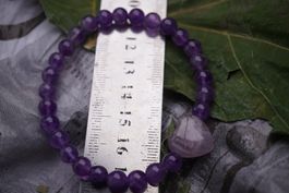 Amethyst herz      Armband   Edel     Ab 1.-