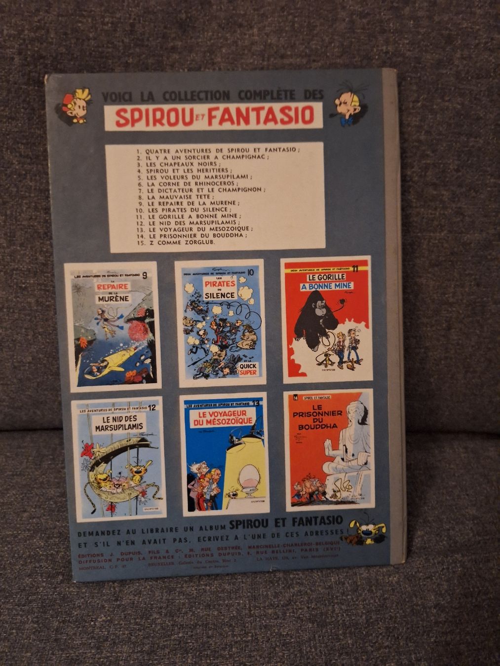 Fumetti: Spirou et fantasio/ z comme zorglub EO – Usato da Nyon venduto da beny13 1