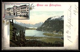 Silvaplana, Hotel de la Poste et le Lac