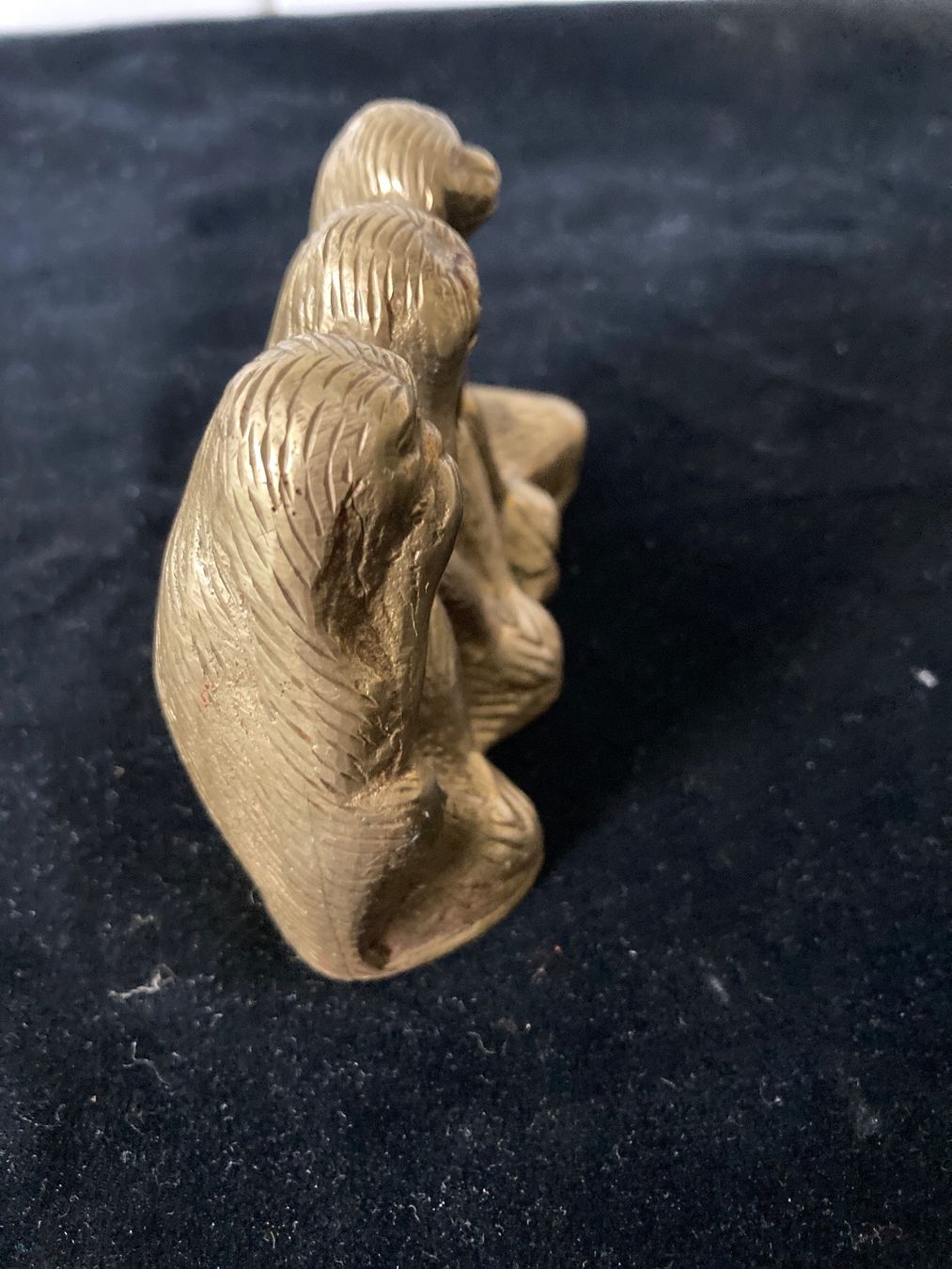 Figuren: 3 Messing - Affen – Gebraucht aus Zürich von Chaeffeler 2