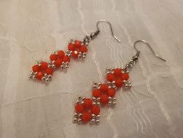 Handgemacht ohrringe aus glasperlen
