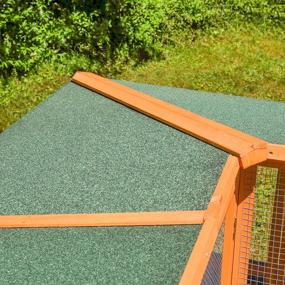 Gabbie, trasporto & Sicurezza: Eckiger Kaninchenstall Wetterfest – Nuovo e nell'imballaggio originale da Bottighofen venduto da zaap 7