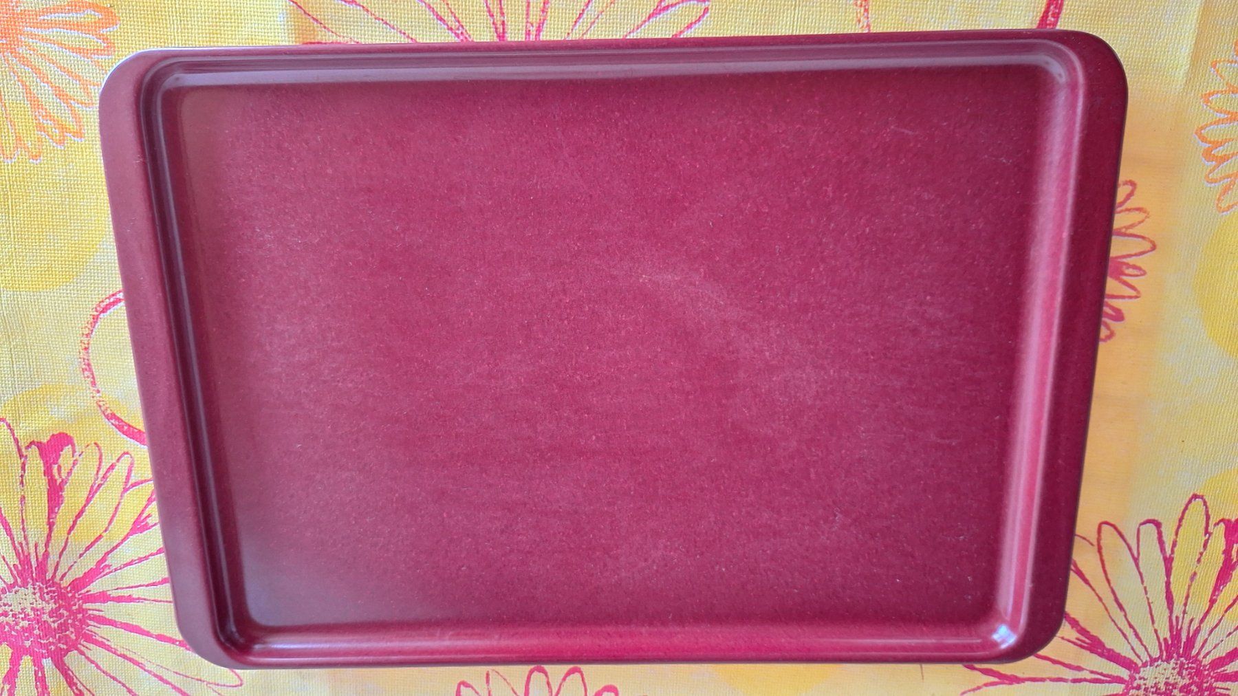 Servierplatten: Vintage Tablar Bakelit rot – Gebraucht aus Dornach von majo8689 5