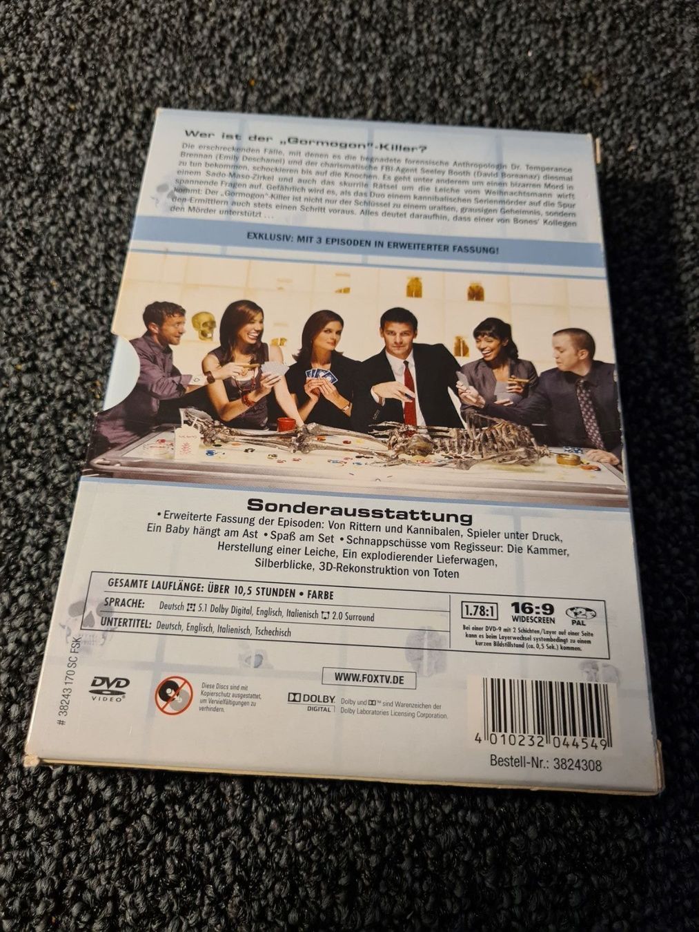 Tutti i DVDs: BONES STAFFEL 3 – Usato da Ruswil venduto da jan_bxl5 1