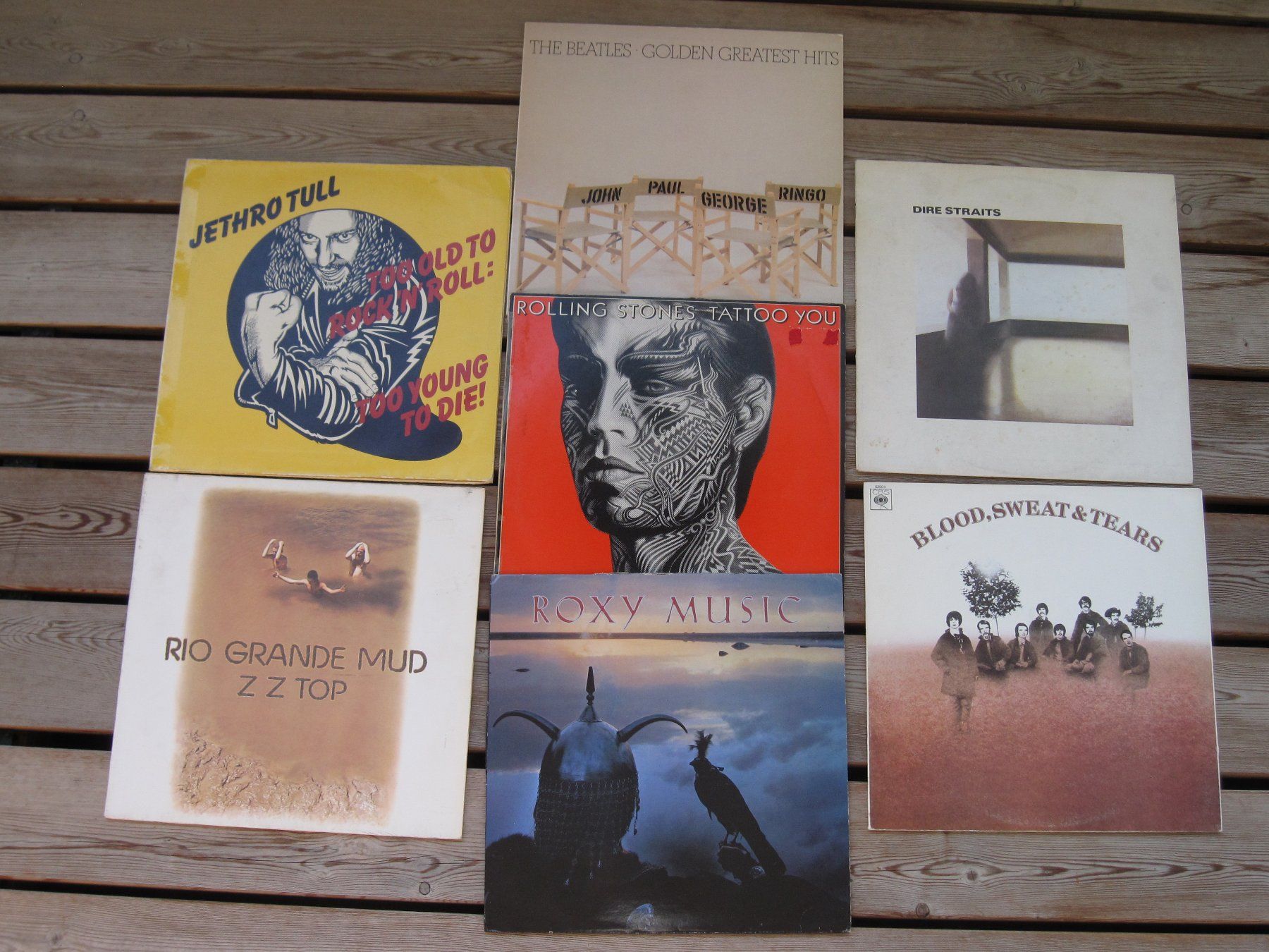 Dischi in vinile: 7xLPs: "Classic Rock" 70er / 80er – Usato da Arbon venduto da lucullus61