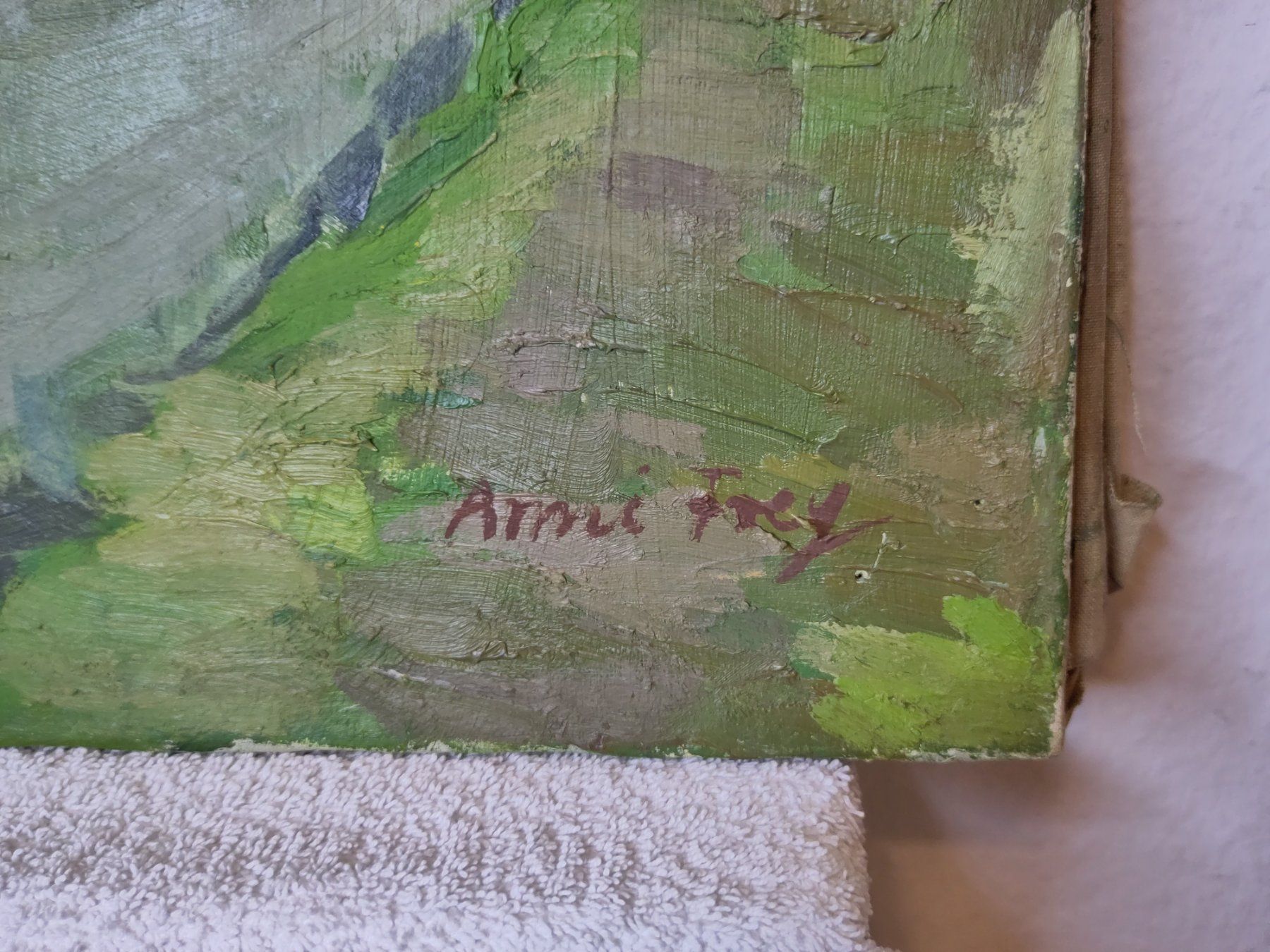 Dipinti: Anni FREY Landschaft mit Haus Ölbild – Usato da Zug venduto da RepTCG 7