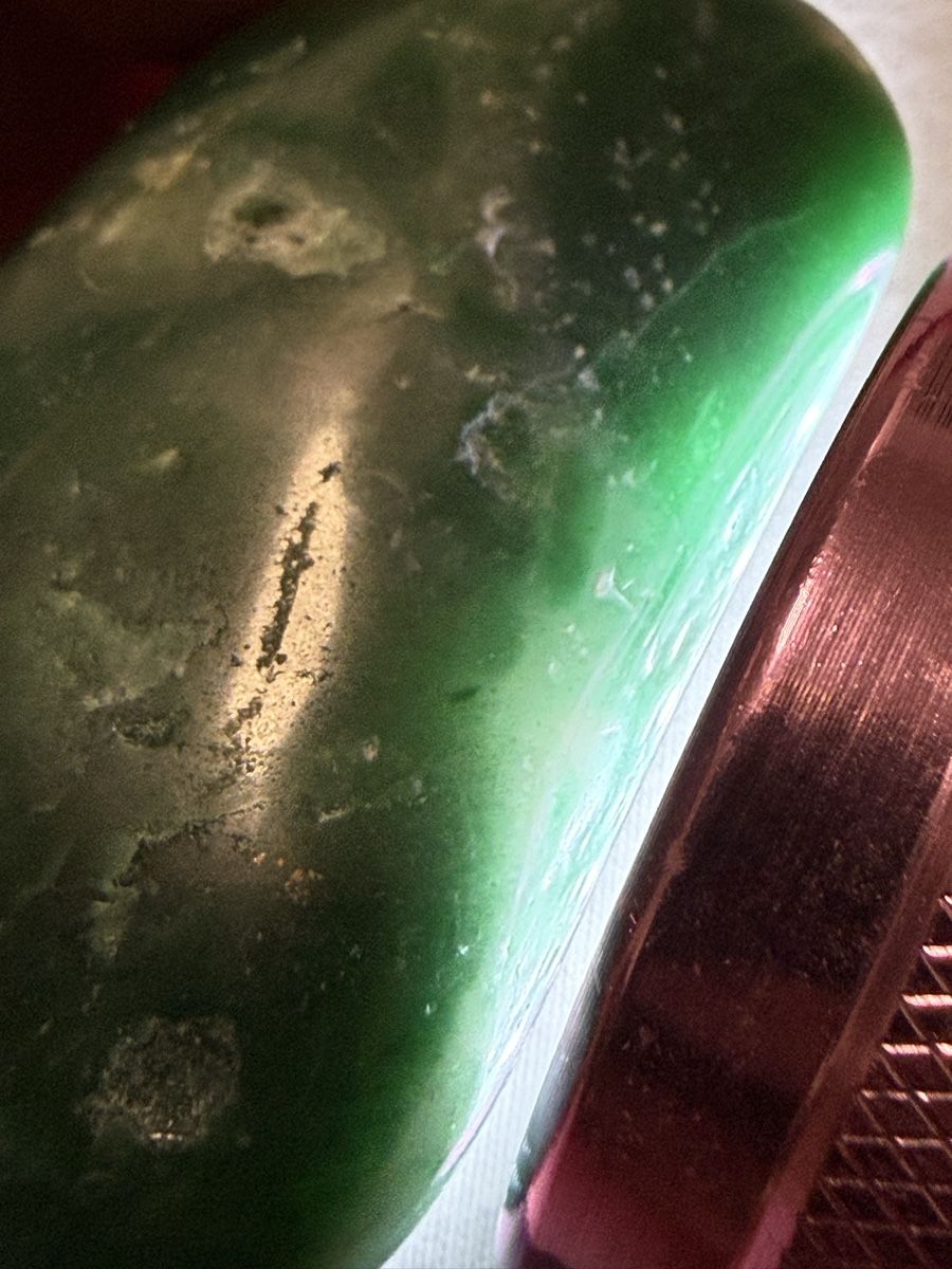 Minéraux & Lithothérapie: Jade 42,5 gr  Natural  top Farbe – D'occasion à Oberhof par RealStone 4